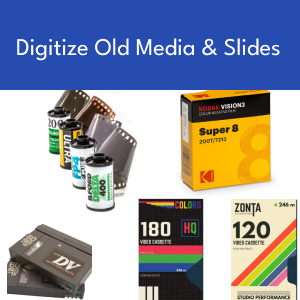 Digitize Slides and Old Media