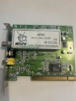 Hauppage WinTV NTSC 38101 Rev B226 PCI TV Tuner Card