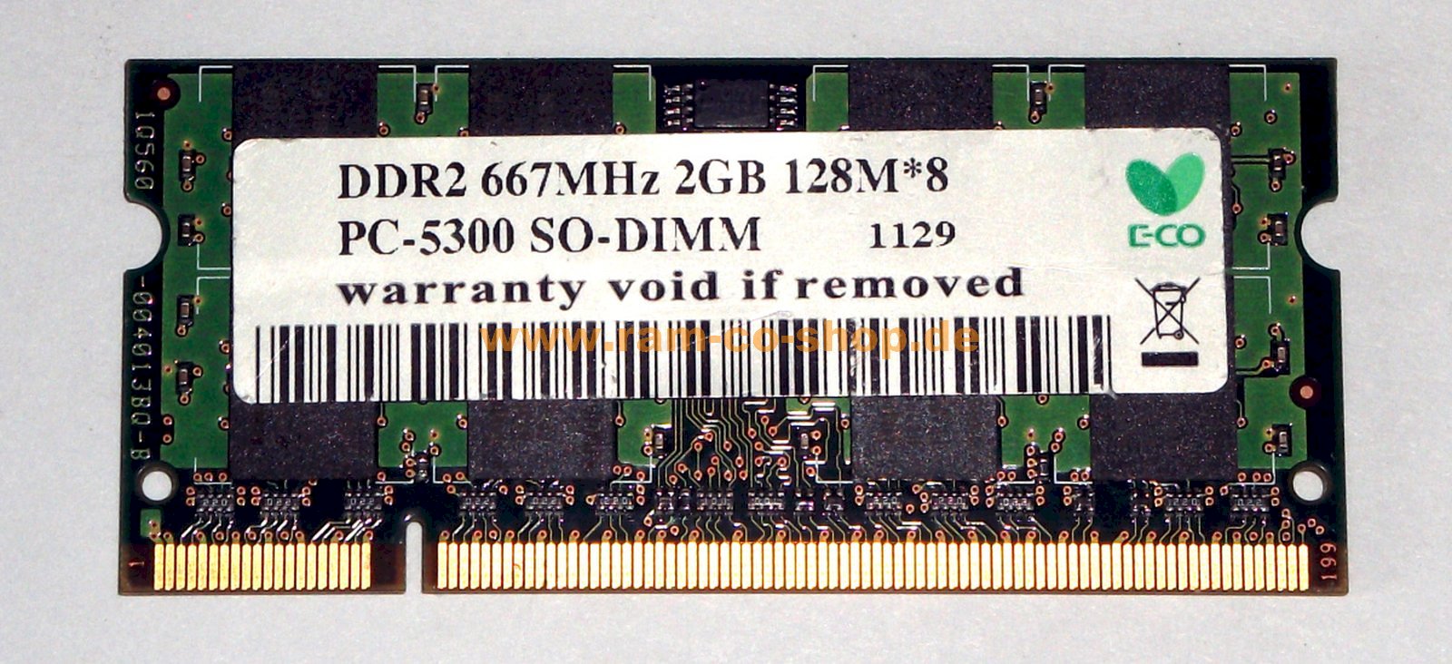 PC Galore | 2GB DDR2 SDRAM PC2-5300 SO-DIMM