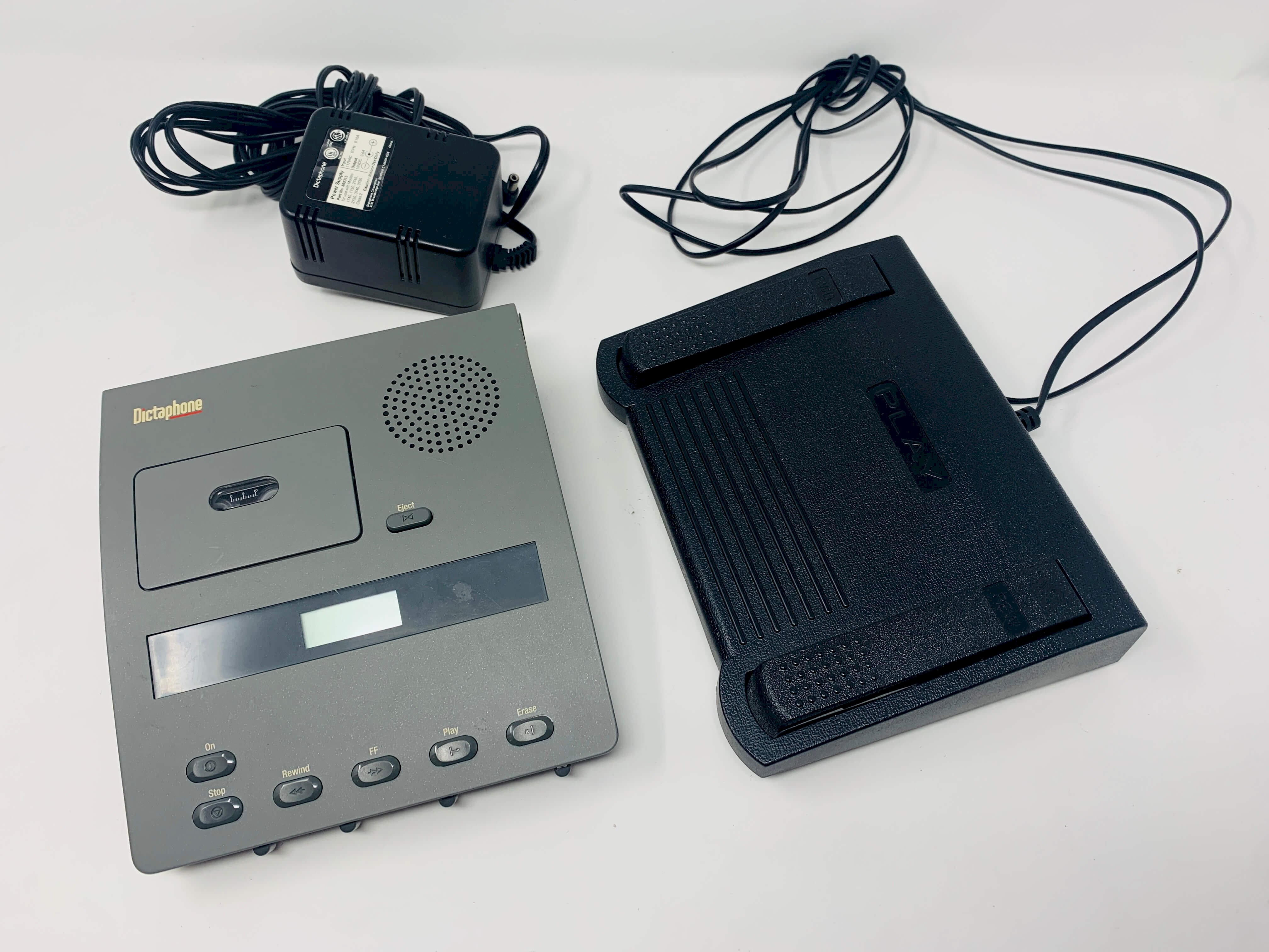 Dictaphone Express Writer 3740-6 With Foot Control & Headphone SEE PICTURES PLS